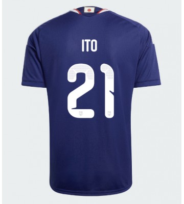 Japan Hiroki Ito #21 Replika Hemmatröja VM 2026 Kortärmad